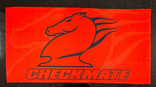 Red Beach Towel Checkmate 30x60